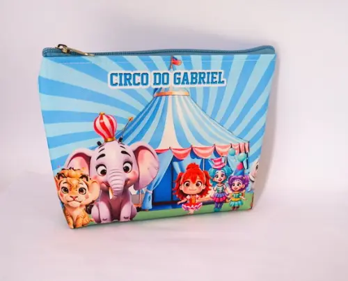 Necessaire Circo Azul