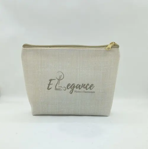 Necessaire Comercial 18cm - Estampa Linho