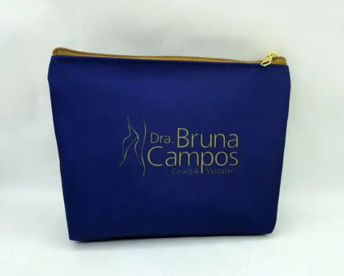 Necessaire Comercial 18cm Azul Marinho