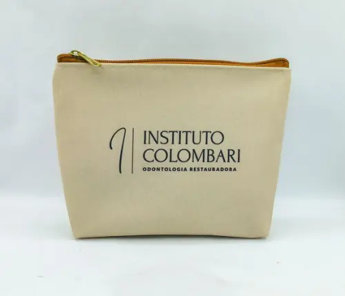 Necessaire Comercial Odontologia 18cm Bege