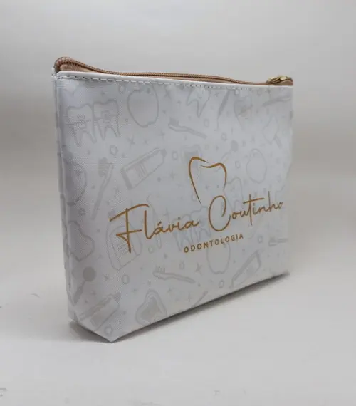 Necessaire Comercial Odontologia 18cm Mod Branca 0002