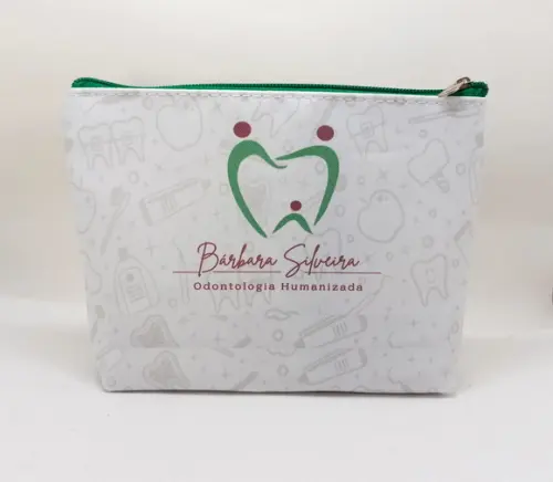 Necessaire Comercial Odontologia 18cm Mod Branca 0004