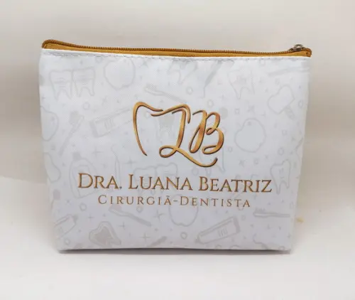 Necessaire Comercial Odontologia 18cm Mod Branca 0006