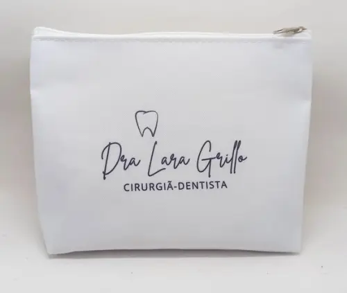 Necessaire Comercial Odontologia 18cm Mod Branca 0009