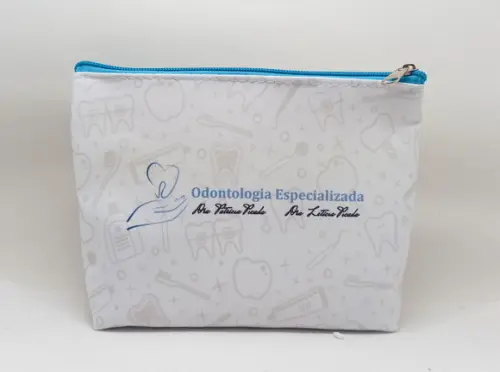 Necessaire Comercial Odontologia 18cm Mod Branca 0008