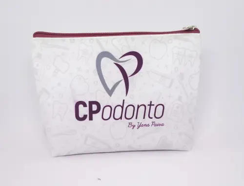 Necessaire Comercial Odontologia 18cm Mod Branca 0013