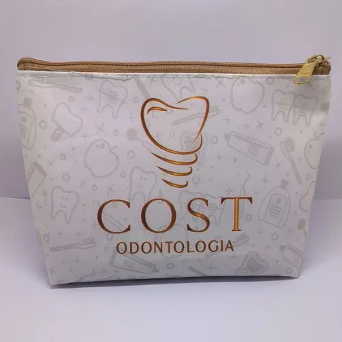 Necessaire Comercial Odontologia 18cm Mod Branca 0011