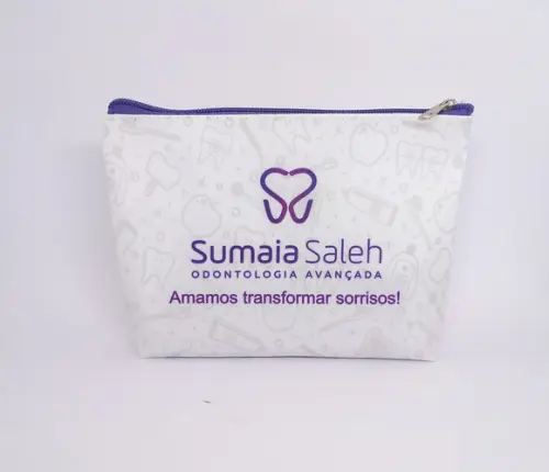 Necessaire Comercial Odontologia 18cm Mod Branca 0013