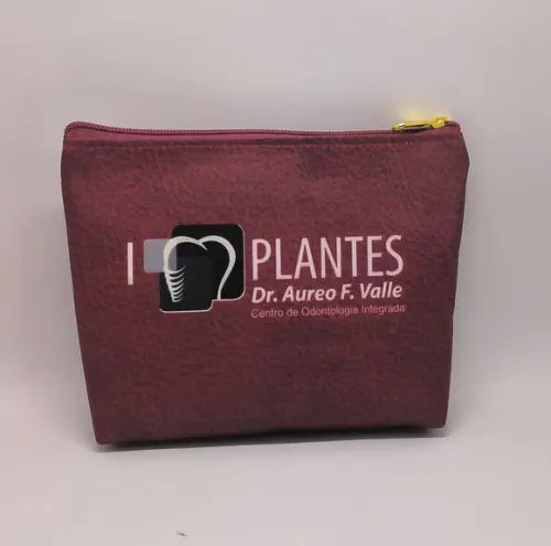 Necessaire Comercial Odontologia 18cm Mod Vermelha 002