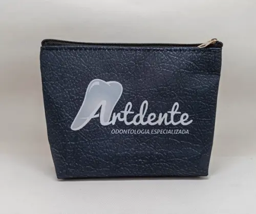Necessaire Comercial Odontologia 18cm Preta Mod V 001