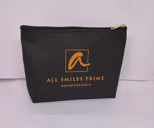Necessaire Comercial Odontologia 18cm Preta Mod V 004