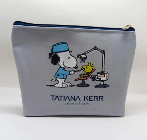 Necessaire Comercial Odontologia Modelo 18cm Cinza 001