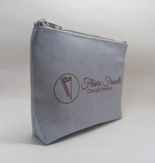 Necessaire Comercial Odontologia Modelo 18cm Cinza 003