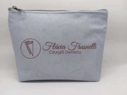 Necessaire Comercial Odontologia Modelo 18cm Cinza 003