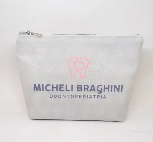 Necessaire Comercial Odontologia Modelo 18cm Cinza 004