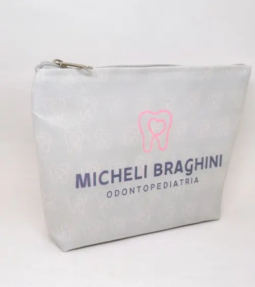 Necessaire Comercial Odontologia Modelo 18cm Cinza 005
