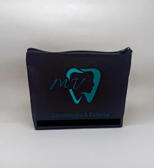 Necessaire Comercial Odontologia Modelo 18cm Preta 002