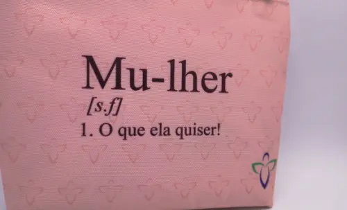 Necessaire Comercial Tema Mulher