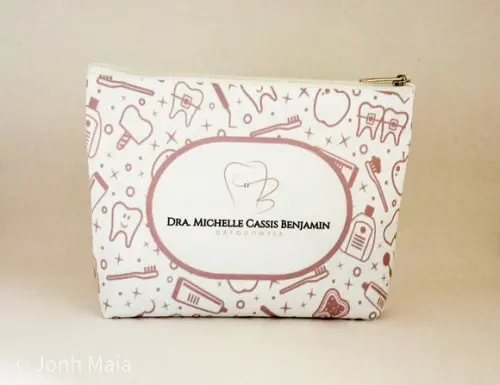 Necessaire Comercial Tema Odontologia Modelo 18cm