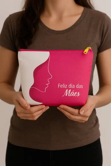 Necessaire Dia das Mães 25 cm