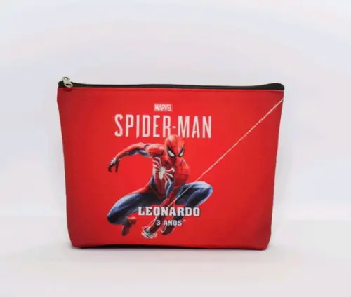 Necessaire Festa Homem Aranha