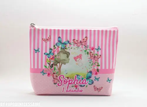 Necessaire Festa Jardim Fadas