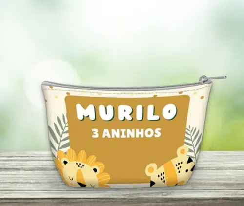 Necessaire Festa Leao ou Leãozinho