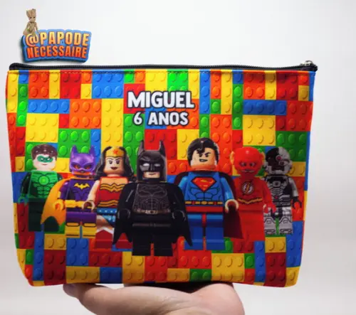 Necessaire Festa Lego Herói