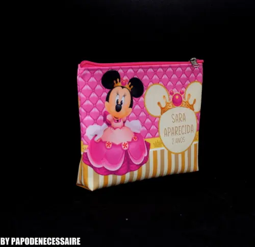 Necessaire Festa Mickey e Minnie