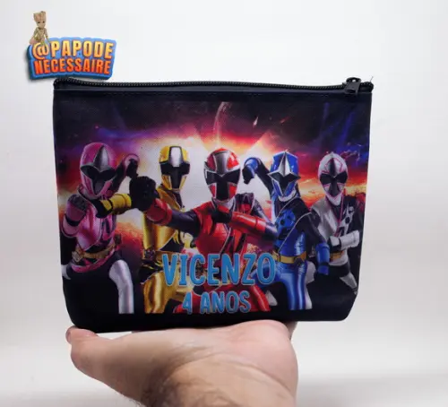 Necessaire Festa Power Ranger