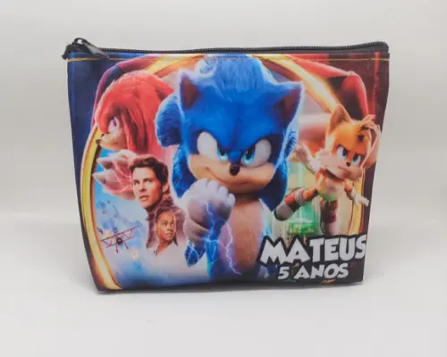 Necessaire Festa Sonic