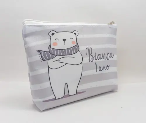 Necessaire Festa Urso Escandinávio