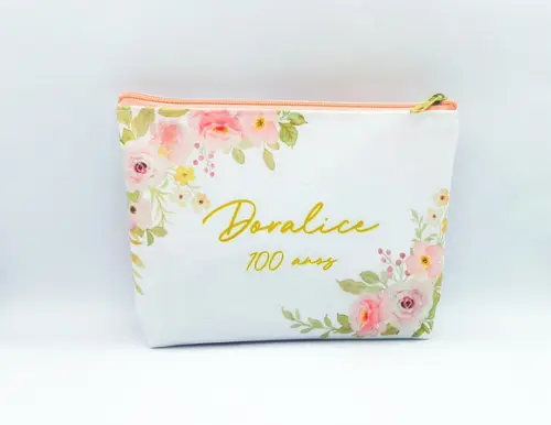 Necessaire Floral 100 Anos