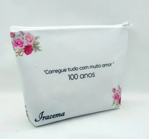 Necessaire Floral 100 Anos