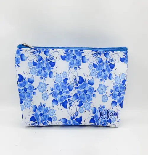 Necessaire Floral Azul