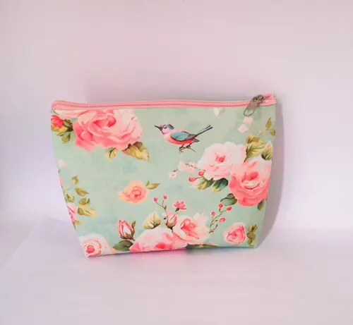 Necessaire Floral e Passaros