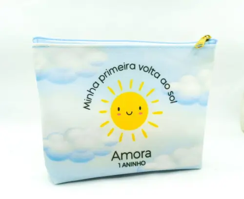 Necessaire Minha Primeira Volta ao Sol