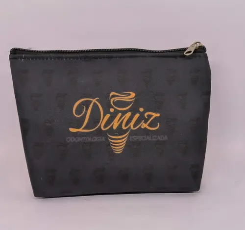 Necessaire Odontologia 18cm - Modelo Preta com Marca Dágua