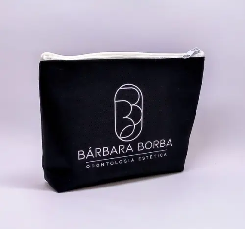 Necessaire Odontologia 18cm - Modelo Preta 007