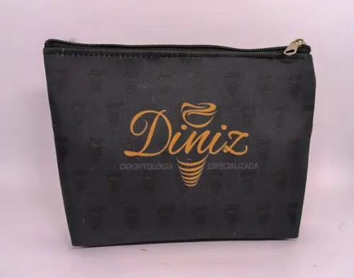 Necessaire Odontologia 18cm - Modelo Preta com Marca Dágua