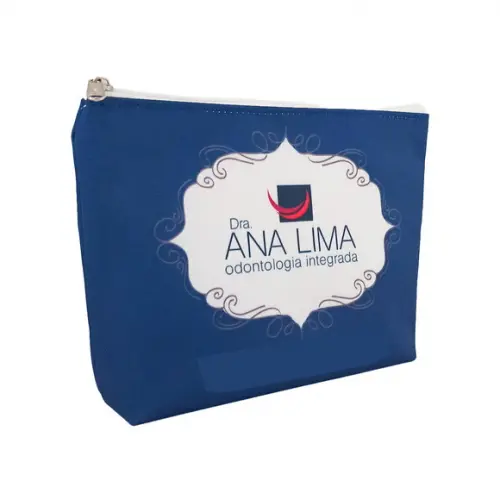 Necessaire Odontologia 18cm Azul