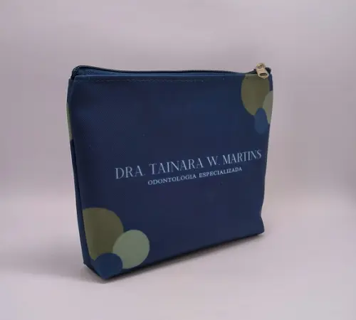 Necessaire Odontologia 18cm Azul 003