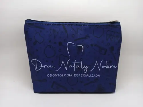 Necessaire Odontologia 18cm Azul Marinho 003