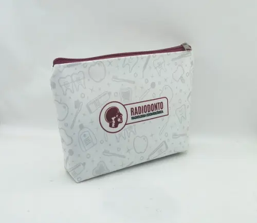 Necessaire Odontologia 18cm Vinho