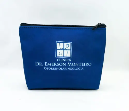 Necessaire Odontologia ou Dentista 18cm Azul