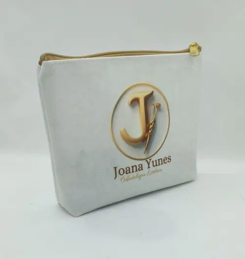 Necessaire Odontologia ou Dentista 18cm Mod Mármore