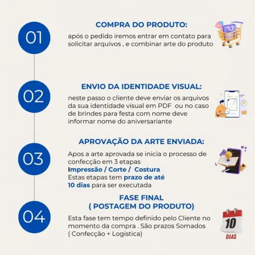 Necessaire Odontologia ou Dentista Modelo 25 cm