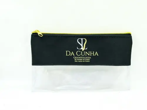 Necessaire Pvc 22 cm x 12 cm em Pvc