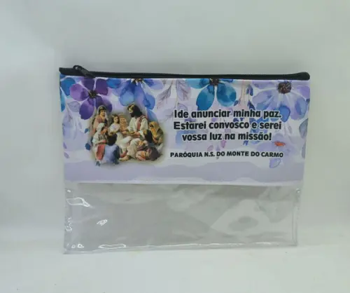 Necessaire Pvc 22 cm x 16 cm em Pvc - Catequista
