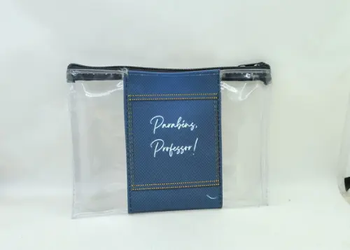 Necessaire Pvc 22 cm x 16 cm em Pvc - Dia dos Professores